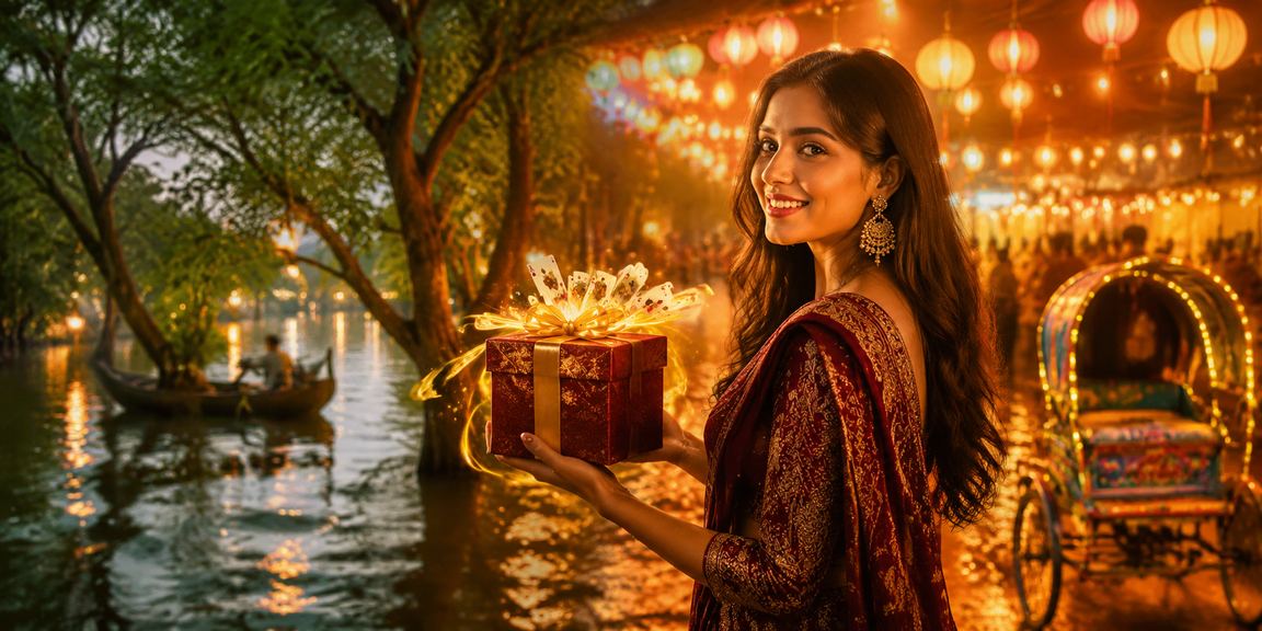 ঢাকা শহরের রাতের বাজির বাজারে উত্তেজনা